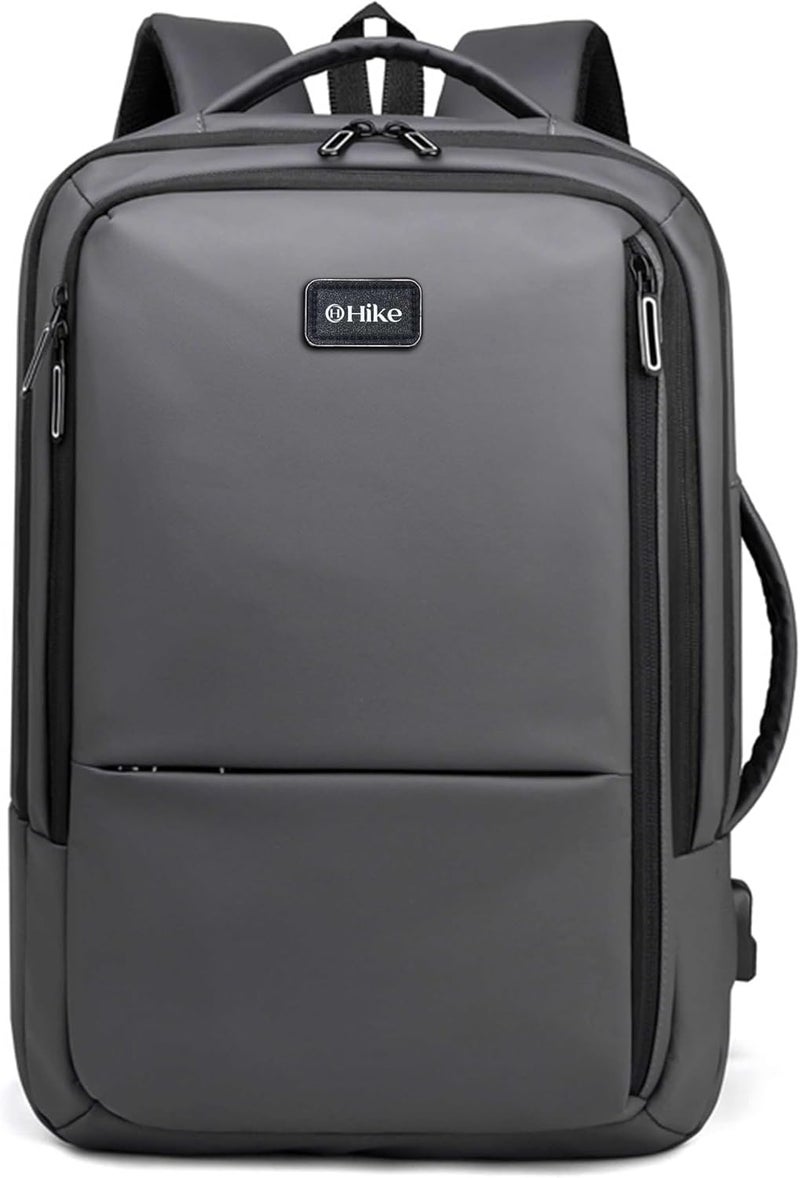 HIKE Premium Durable 16.5-inch Backpack Water Resistant Laptop Daypack with Built in USB Port and Multi Compartments for Travel/Business/College/School, HK2102 - Image 3