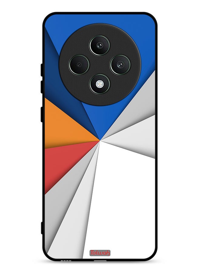 Tolwak Oppo Reno12 F 5G Protective Case Cover Material Matches Abstract Art - Image 1