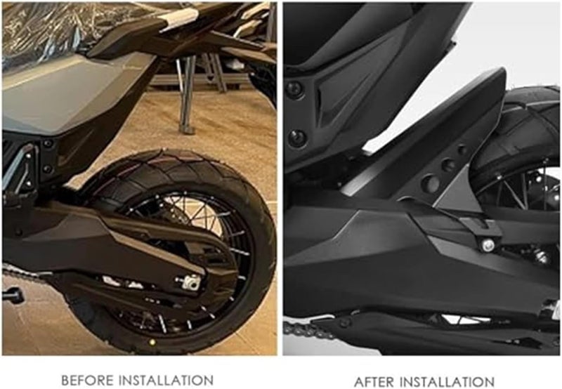 DEMULAX Motorcycle Fender Mudguard for ZA750 - Image 2