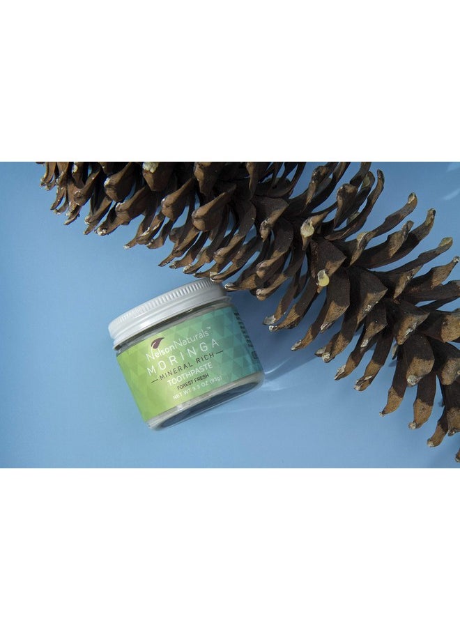 Nelson Naturals - Moringa Mineral Rich Fluoride Free Toothpaste 3.3 Oz - Image 1