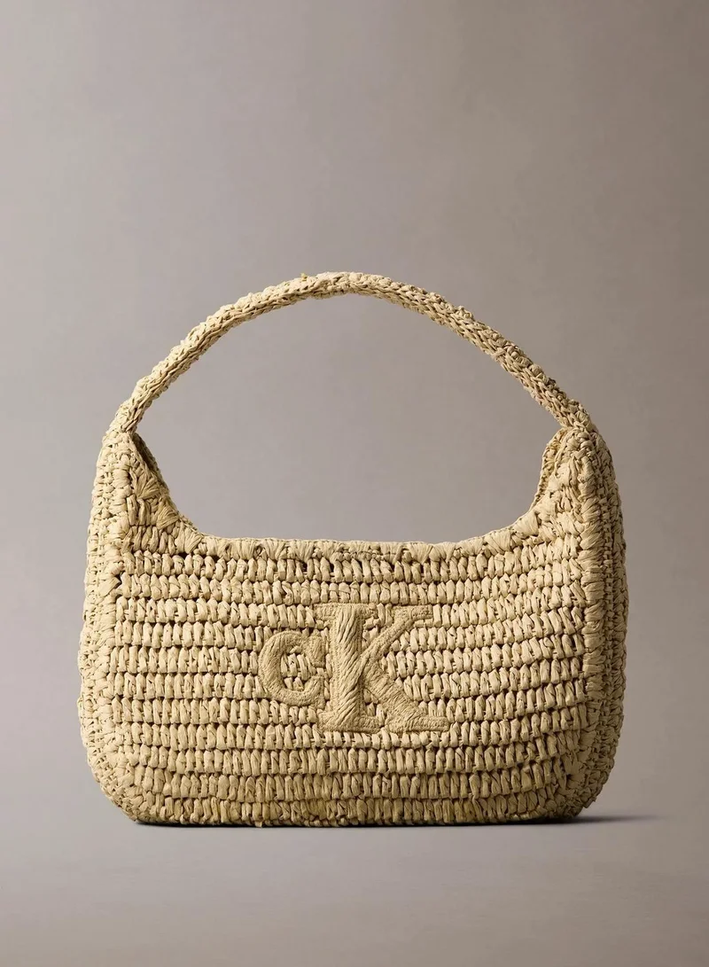 Raffia Small Shoulder Bag