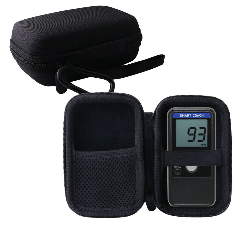 WERJIA Hard Carrying Case Compatible with Pocket Radar Smart Coach,Pocket Radar Ball Coach, Pocket Radar App,mesh Pocket for Cable and Wrist Strap - Image 1