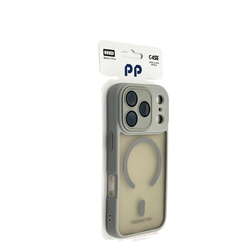 MS غطاء MagSafe بPC لـ iPhone 14 / 14 Plus / 14 Pro / 14 Pro Max مع مغناطيس قوي وتغطية كاملة مع ملمس ناعم مع مطفي باللون أزرق داكن مغناطيسي باللون الأزرق - Image 4