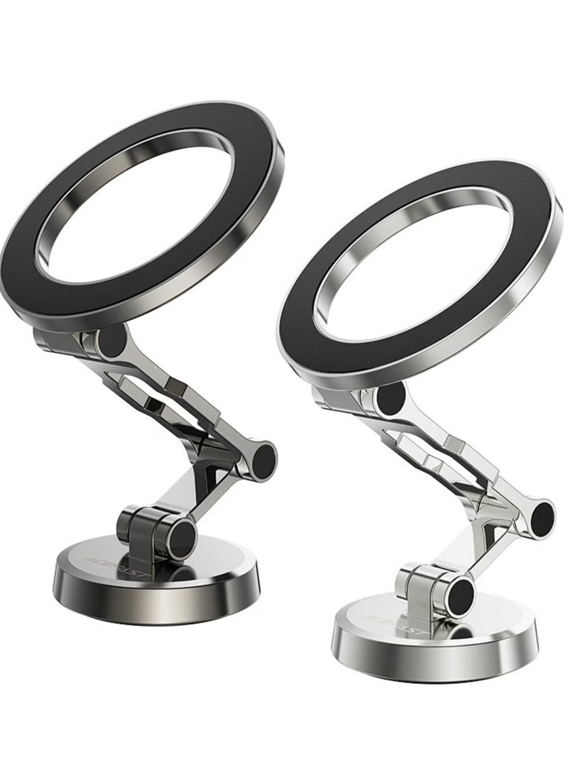 JAJEEK D20 Car Mount Magnetic Holder – Universal Phone Holder for Car, Strong Magnetic Grip, 360° Rotation, Easy Installation, Compatible with All Smartphones (Black) - Image 3