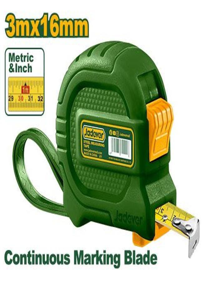 Jadever Steel Measuring Tape 3M 16Mm Jdmt4310 - Image 1