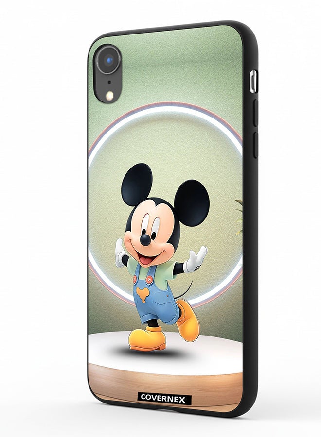 Covernex Apple iPhone XR Protective Case Cover Printed Featuring Mickey Mouse Timeless Joy - Image 1