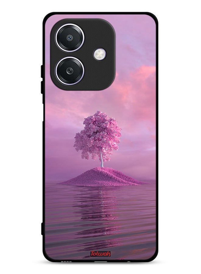 Tolwak Oppo A3 5G Protective Case Cover Tree Unsplash - Image 1