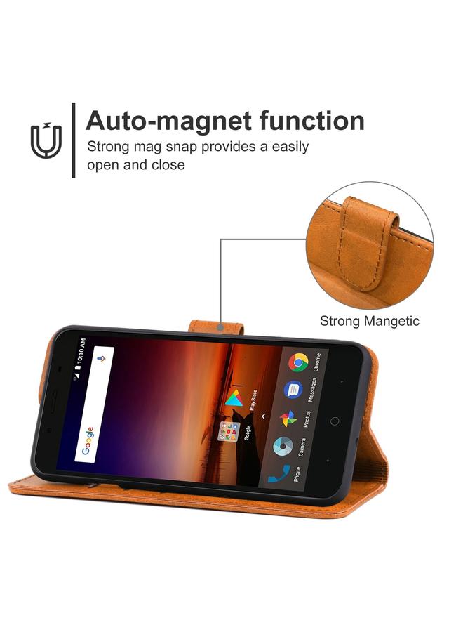 erorex Leather Phone Case For ZTE Tempo X / Vantage Z839 / N9137  - Image 4