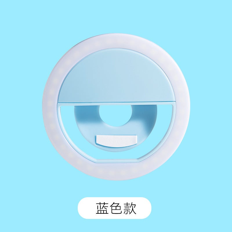 Mobile Phone Fill Light Ring Self-Timer Light Charging Clip Light Portable Flash Light Beauty Pography Self-Timer Light - Image 1