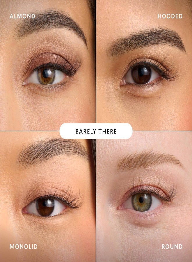 Velour Effortless Invisible Lashes, Lash Extension Look, Natural Looking False Eyelashes, Reusable Fake Lashes, Fluffy & Lightweight No Trim Eyelashes, Vegan, Glue not included (Barely There) - Image 4