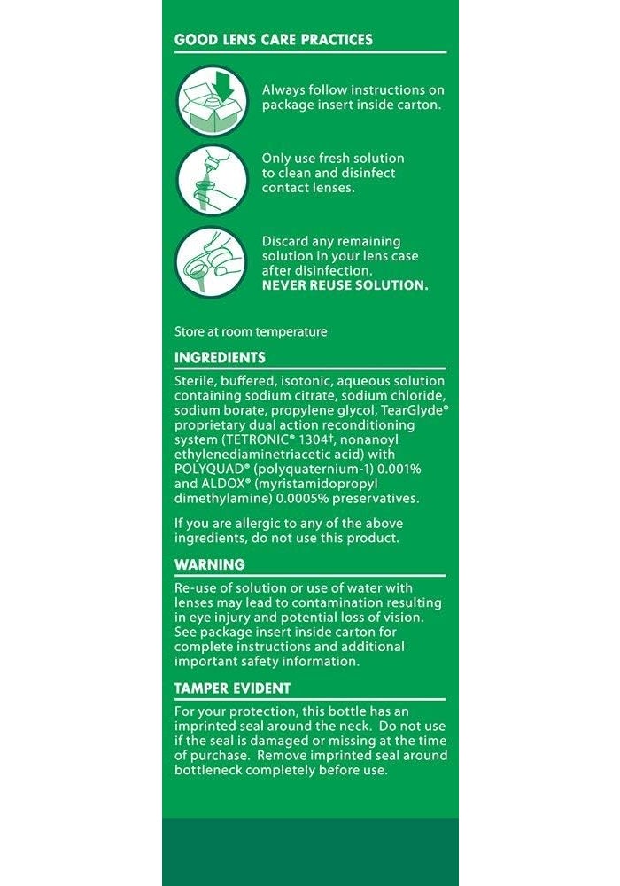 Opti-Free Replenish Multi-Purpose Disinfecting Solution with Lens Case - 4 FL OZ (120 mL) - Image 3