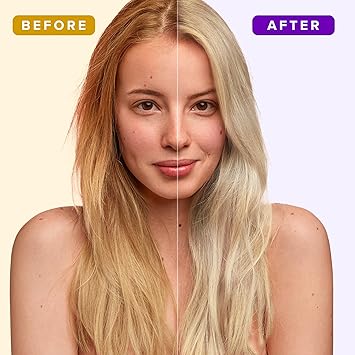 NYK1 Purple Shampoo And Conditioner For Blonde Hair 500ml x2 SULPHATE FREE Toner Bleached Sets Silver - Image 3