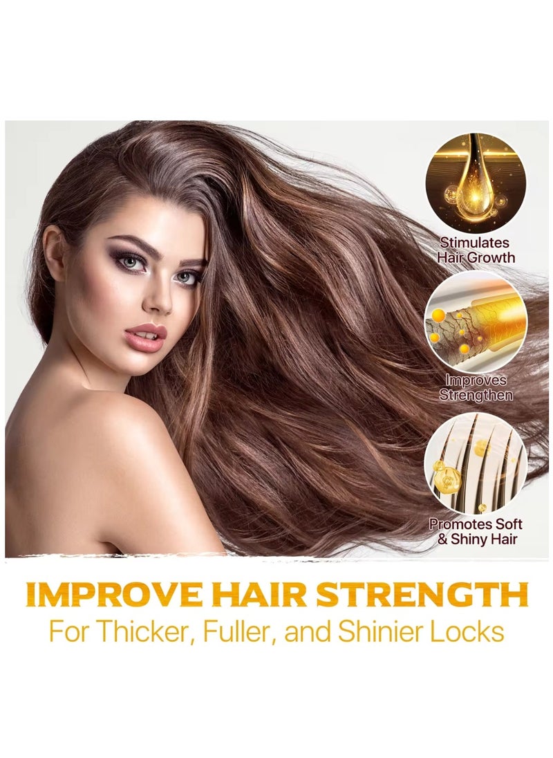 Yecuce 60ml Jamaican Black Castor Oil 100% Pure Cold Pressed Castor Oil for Skin Nails Hair Growth Eyebrows and Eyelashes Eyelash and Eyebrow Growth Serum Prevent Hair Eyebrow and Eyelashes Loss  - Image 2