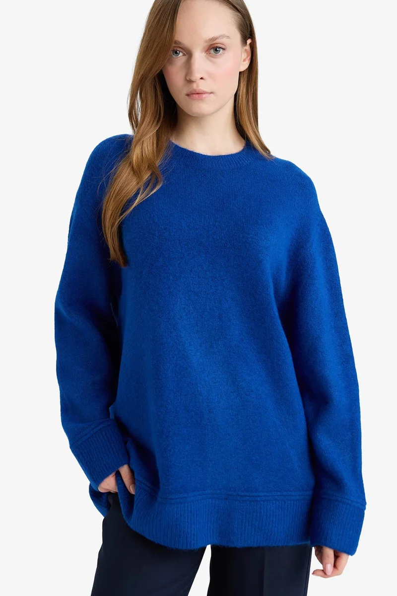 ديفاكتو Loose Fit Knitwear Tunic