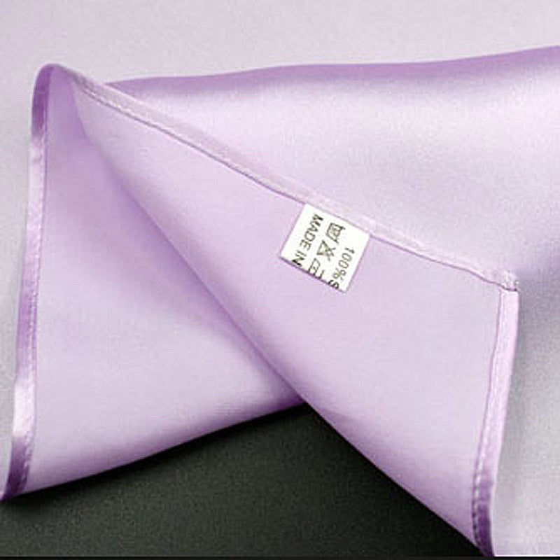 Supply Silk Handkerchief Suit Pocket Towel 100 Mulberry Silk Small Handkerchief Multi-Color Optional - Image 4
