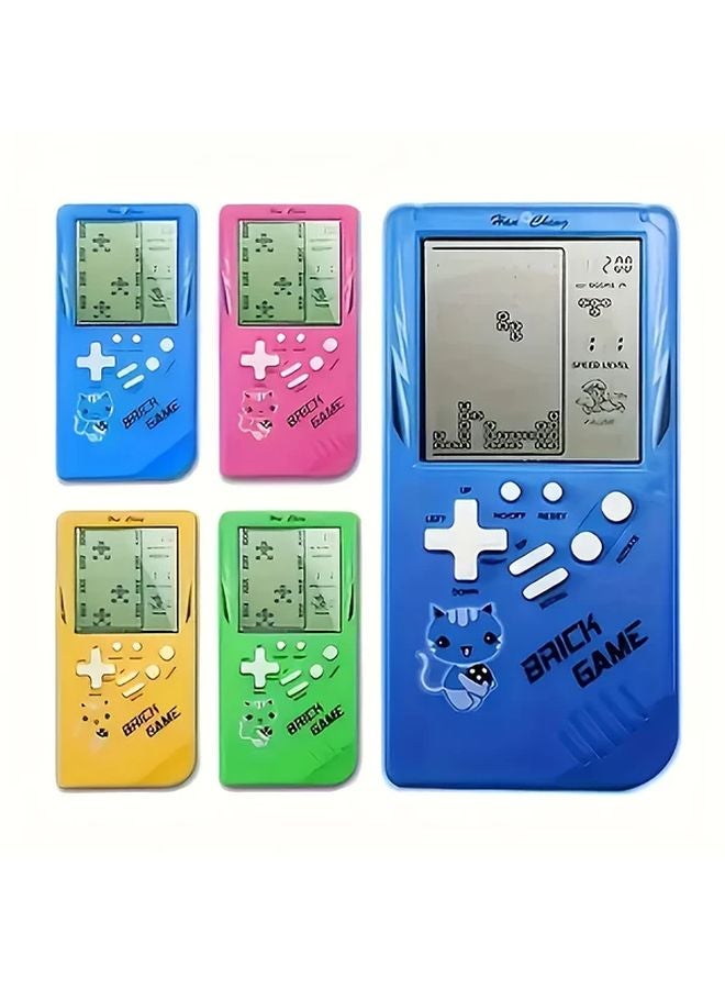 Pink Vintage Brick Game Console Portable Retro Gaming Player Classic Puzzle Games - Image 2