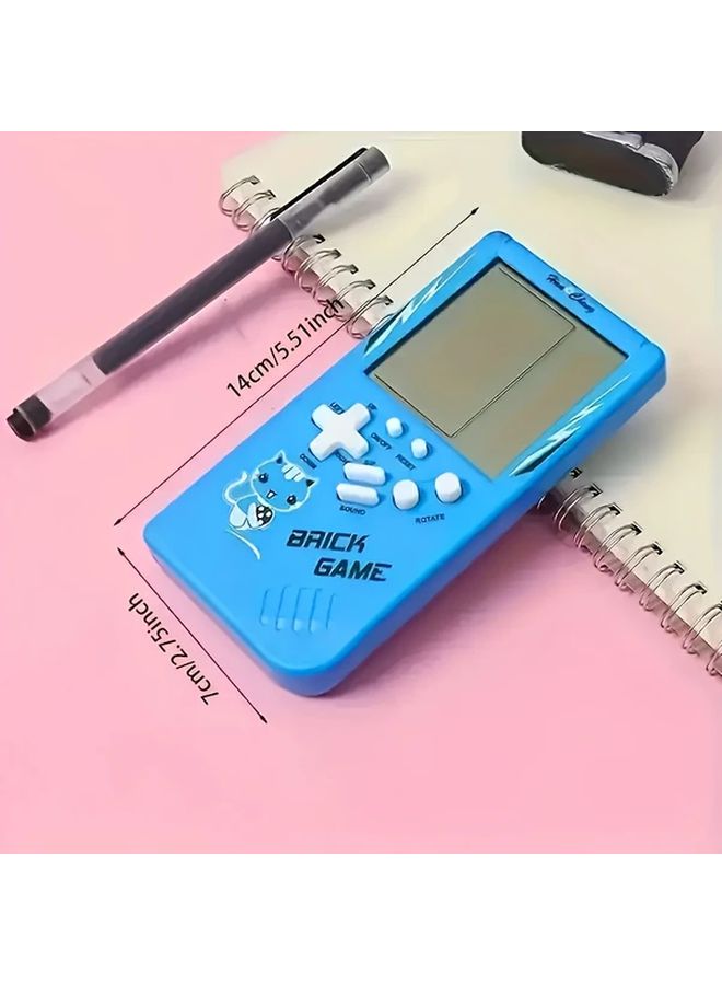 Pink Vintage Brick Game Console Portable Retro Gaming Player Classic Puzzle Games - Image 3