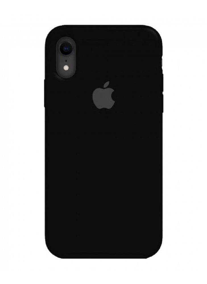 CATANES - iPhone XR Silicone Case Shockproof Slim Cover Black - Image 1