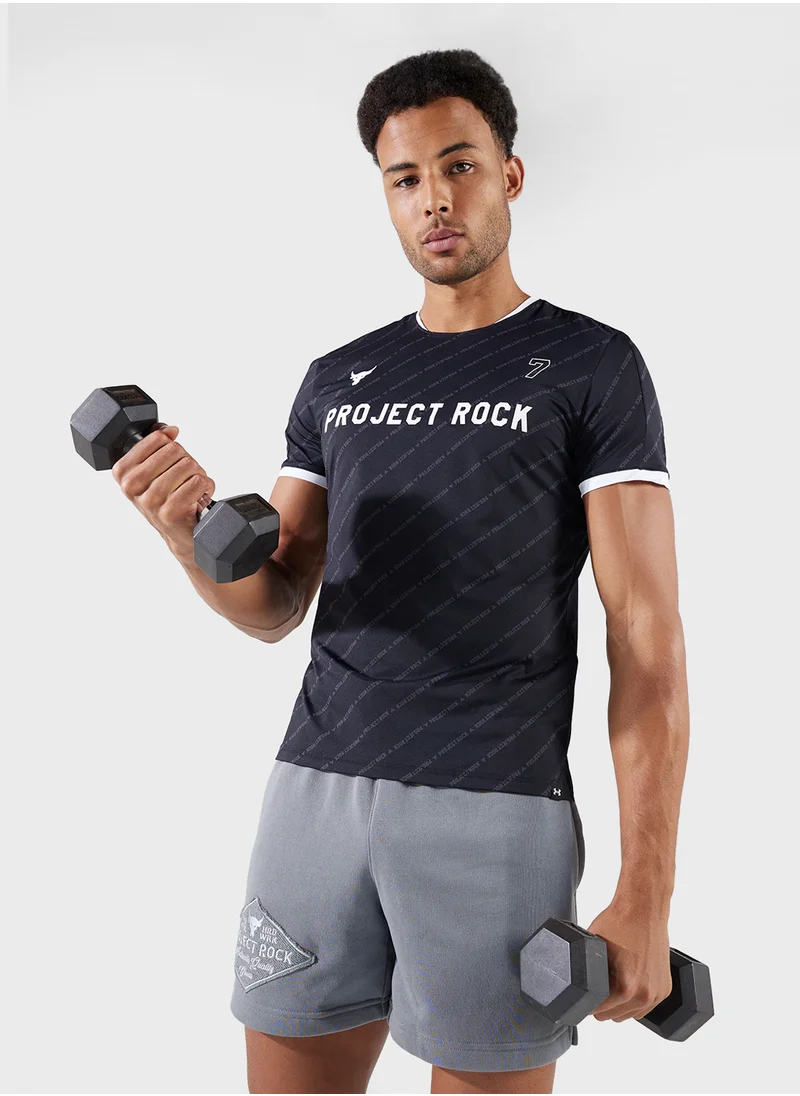 UNDER ARMOUR Project Rock Rugby Men's T-Shirt