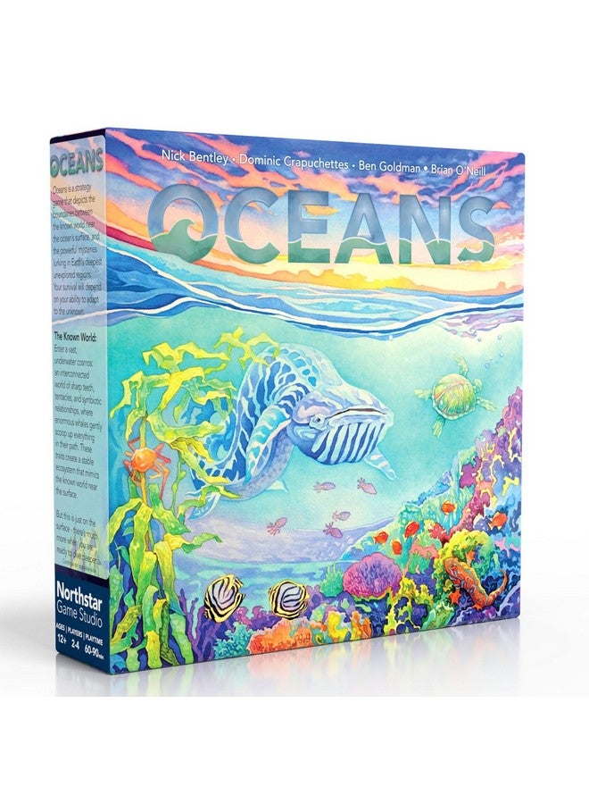 North Star Games Northstar Game Studio Oceans Board Game - Beautiful Strategy Ecosystem Game | Families, Teens & Adults - 2-4 Players, Age 12+, 90 Mins - Image 1