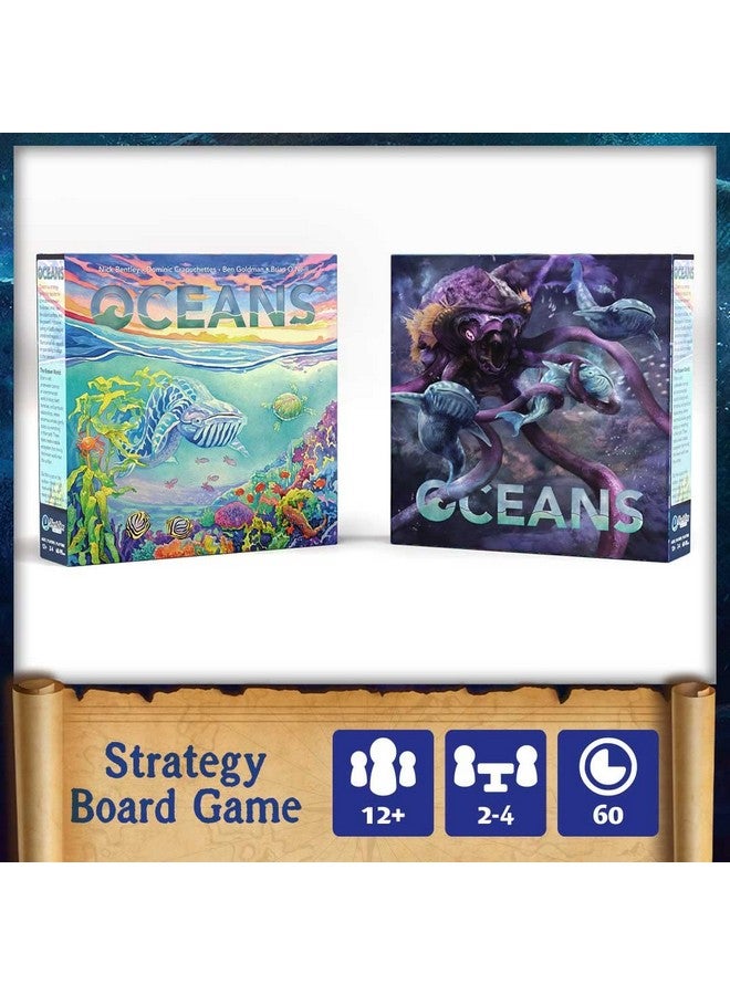 North Star Games Northstar Game Studio Oceans Board Game - Beautiful Strategy Ecosystem Game | Families, Teens & Adults - 2-4 Players, Age 12+, 90 Mins - Image 2