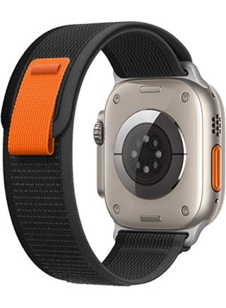 Trail Loop Compatible with Apple Watch Band 49mm 45mm 44mm 42mm 41mm 40mm 38mm, Nylon Weave Sport Loop Men Women Adjustable Pull Tab Strap for Apple Watch Ultra iWatch Series 8 7 6 5 4 3 2 1 SE - pzsku/ZB1317A9C70B487E526EEZ/45/_/1668163628/edc45760-9cdb-4237-ae7d-172373a74d44