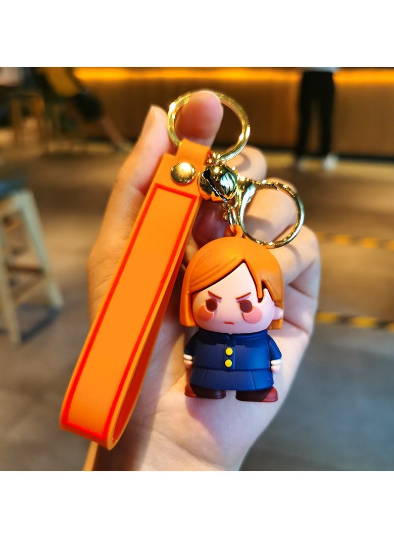 1-Piece Jujutsu Kaisen Kugisaki Nobara Keychain  Anime Key Ring Pendant
