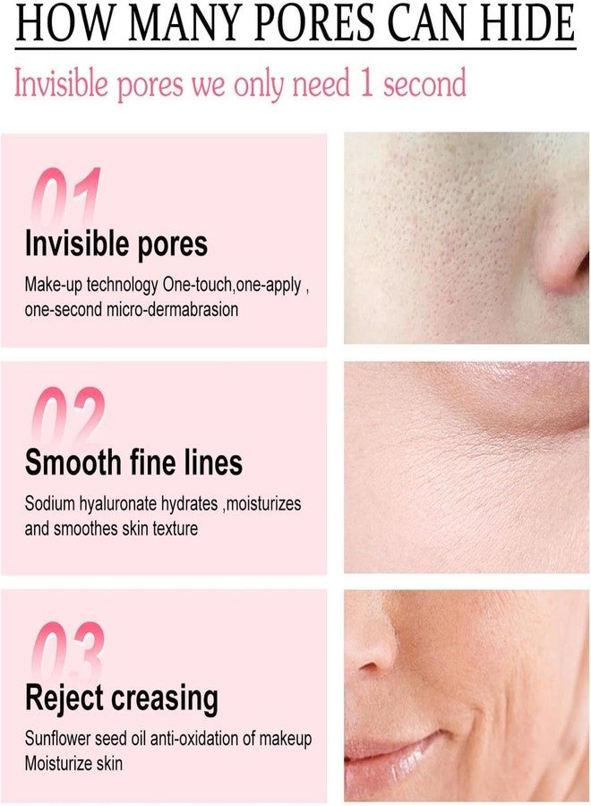 مريا برايمر الوجه من مريا | لبشرة ناعمة وخالية من العيوب | يخفي الخطوط الدقيقة والتجاعيد والمسام | مرطب، خفيف الوزن وغير لزج | برايمر وجه يدوم طويلاً - Image 5