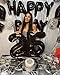 IWERP Black Number 15 Balloon 40 inch 15 Number Balloons 15th Black Birthday Decorations 15 Year Old Girls Boys Party Supplies - Image 4