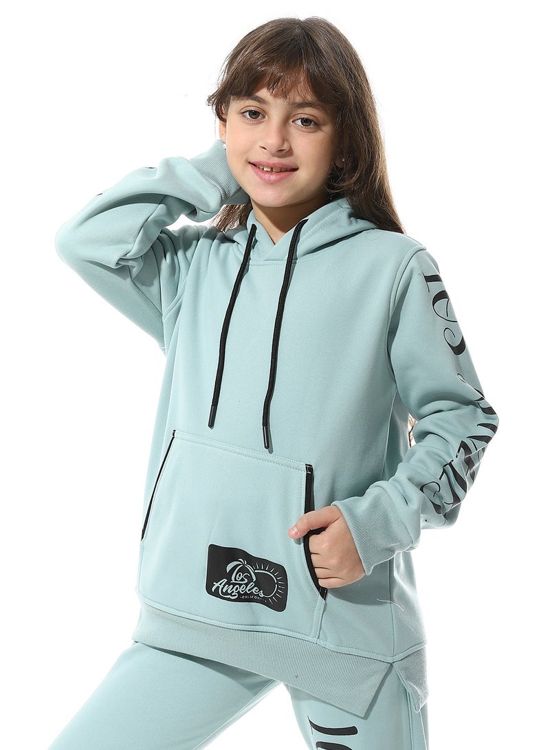 Caesar Printed Girls Meleton Training Suit - Image 2