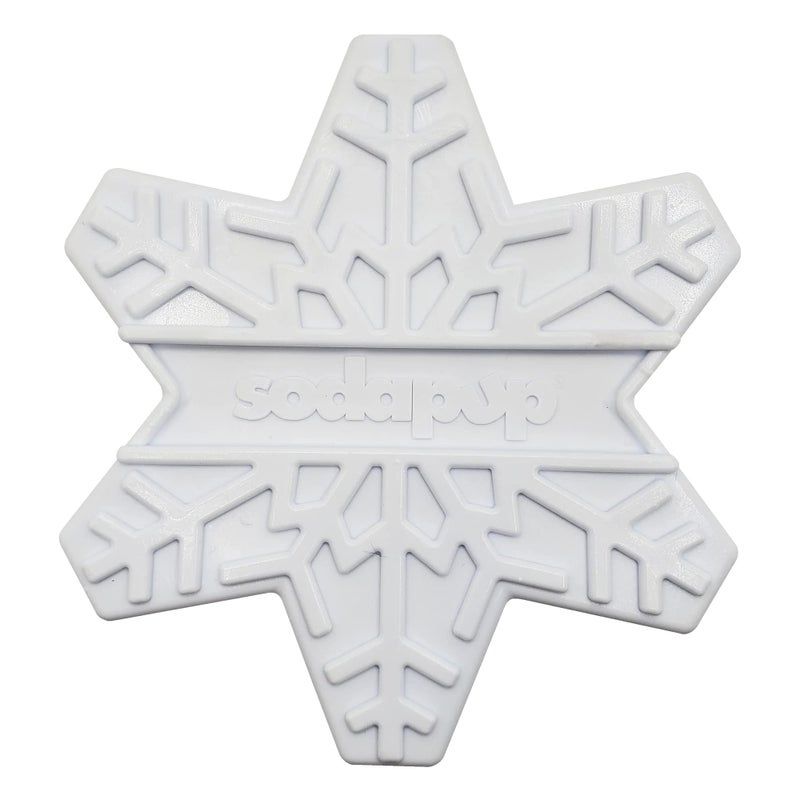 SodaPup Snowflake Durable Dog Chew Toy Made in USA from NonToxic Pet Safe Food Safe Nylon Material for Mental Stimulation Clean Teeth Fresh Breath Problem Chewing Calming Nerves More - Image 2