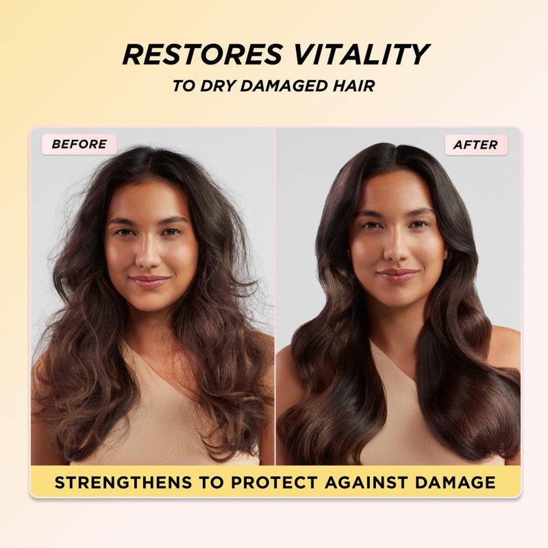 Gisou بلسم جيزو المعزز بالعسل، بلسم خفيف ومغذي غني بعسل ميرساليهي، يساعد على ترطيب، فك تشابك، تنعيم وتليين (8.1 أونصة سائلة) - Image 3