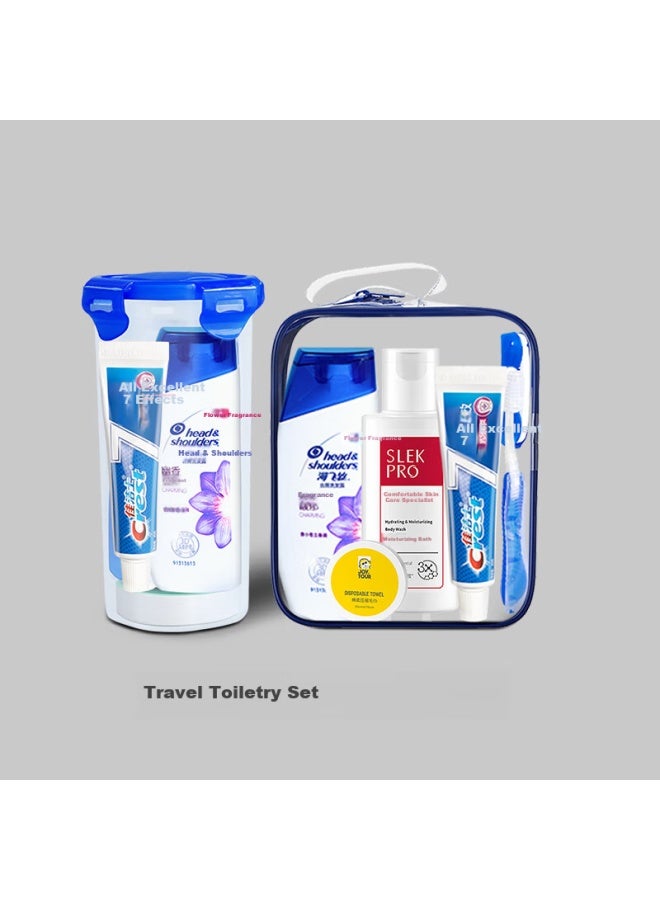 JOY TOUR Joytour Travel Toiletry Set Portable Waterproof Wash Bag Men And Women Business Travel Toiletries Set 2 Pieces - Image 1