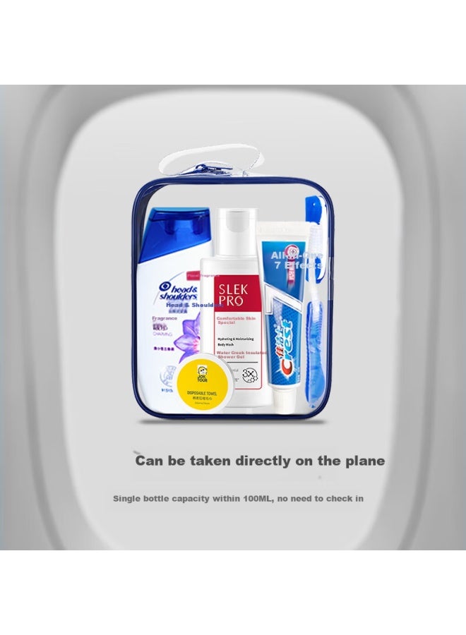 JOY TOUR Joytour Travel Toiletry Set Portable Waterproof Wash Bag Men And Women Business Travel Toiletries Set 2 Pieces - Image 2
