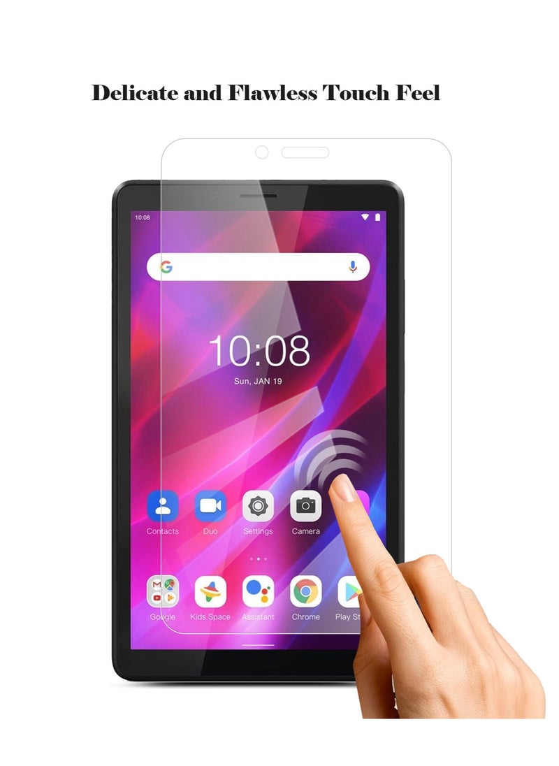 OMAKER HD Clear Tempered Glass Screen Protector for Lenovo Tab M7 7 Inch (2019,2021) - Ultra-Thin 0.33mm Thickness, Bubble-Free Application  - Image 3