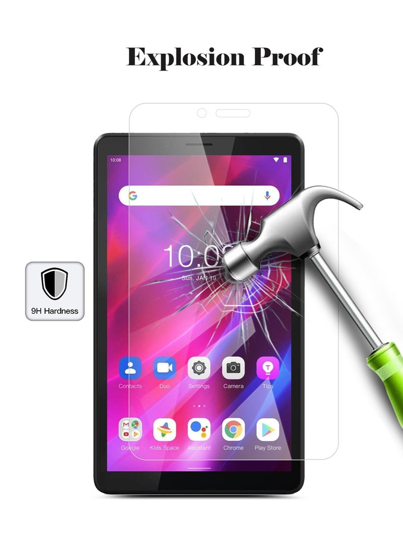 OMAKER HD Clear Tempered Glass Screen Protector for Lenovo Tab M7 7 Inch (2019,2021) - Ultra-Thin 0.33mm Thickness, Bubble-Free Application  - Image 5