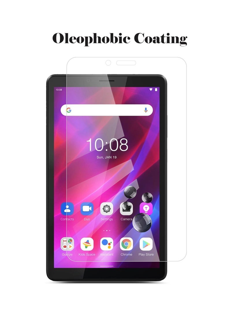 OMAKER HD Clear Tempered Glass Screen Protector for Lenovo Tab M7 7 Inch (2019,2021) - Ultra-Thin 0.33mm Thickness, Bubble-Free Application  - Image 4