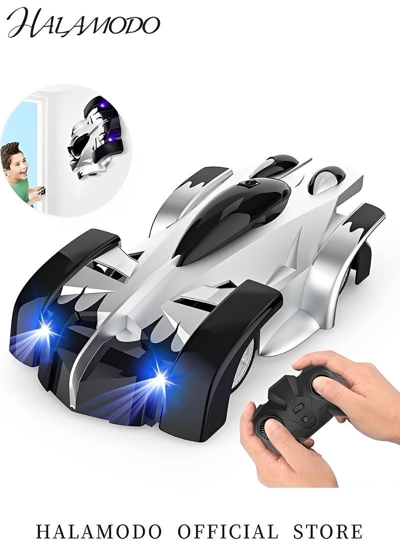Wall Climbing Remote Control Car Dual Mode 360° Rotating RC Stunt Car with Cool Headlights Rechargeable RC Car Toys Birthday Gift for Kids Toys for 8 Year and up Old Boys & Girls & Children (Black)  - Image 5