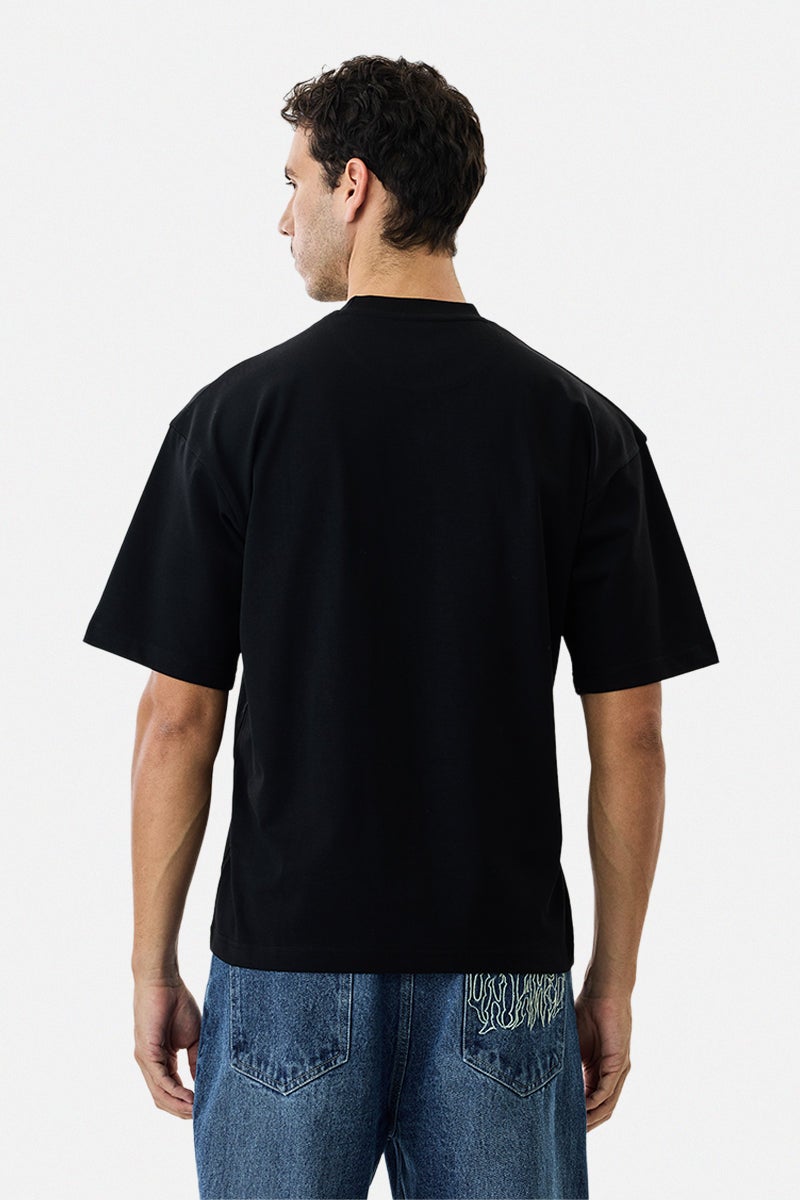 SNITCH Netherborn Box Fit Halloween T-Shirt - Image 5