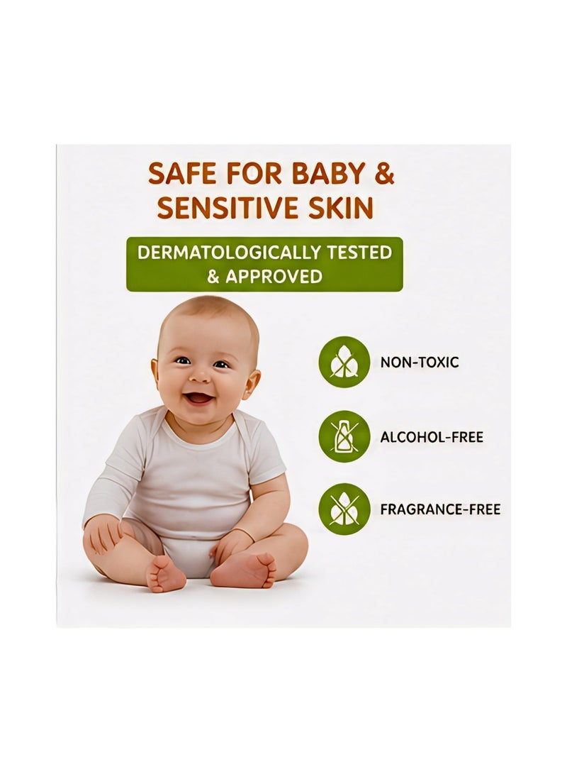 Babyton Natural Laundry Stain Remover Spray 500 ml – Plant-Based, Chlorine-Free, Baby-Safe Pre-Wash Treatment - Image 5