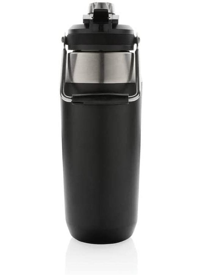 Rovatti Pola Breda Stainless Steel Water Bottle 560 ml (Black)| Water Bottle | Steel Bottle | Water Bottle 560 ml - Image 3