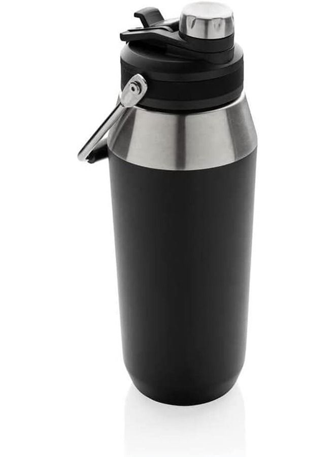 Rovatti Pola Breda Stainless Steel Water Bottle 560 ml (Black)| Water Bottle | Steel Bottle | Water Bottle 560 ml - Image 2