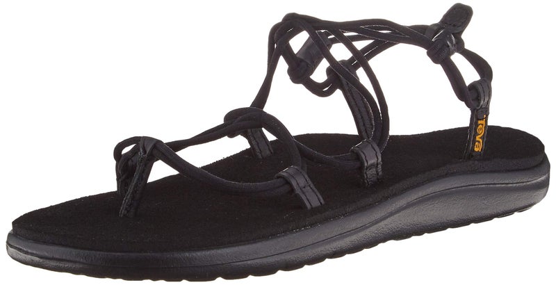 Teva womens Voya Infinity Sandal, Black, 11 US - Image 4