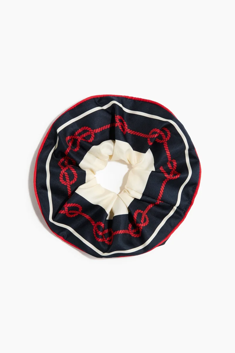 H&M Twill scrunchie