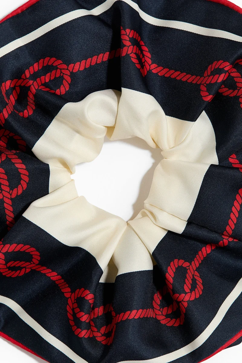 H&M Twill scrunchie