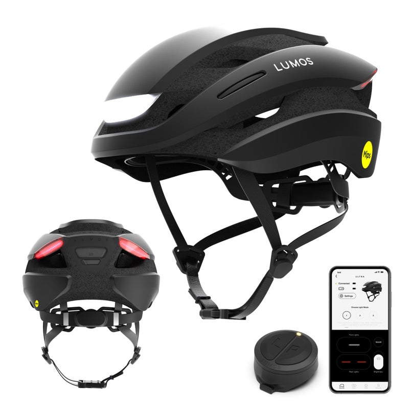 Lumos Ultra Smart Bike Helmet | Customizable Front and Back LED Lights with Turn Signals | Road Bicycle Helmets for Adults: Men, Women (MIPS) - Image 1