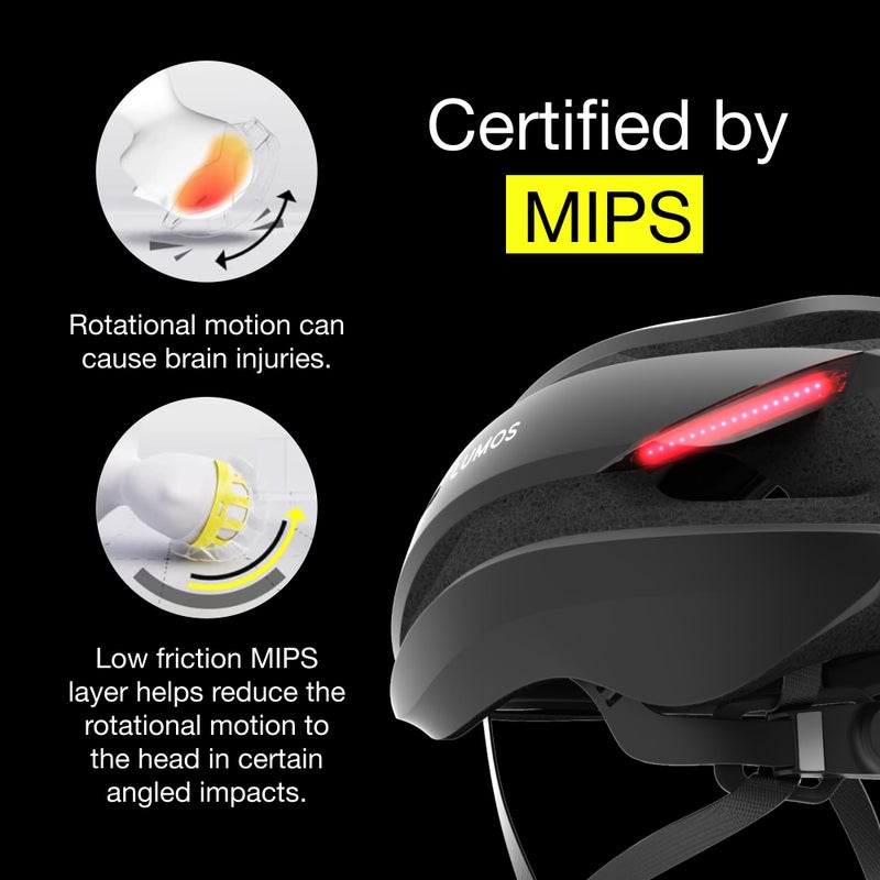 Lumos Ultra Smart Bike Helmet | Customizable Front and Back LED Lights with Turn Signals | Road Bicycle Helmets for Adults: Men, Women (MIPS) - Image 5