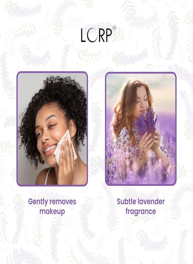 LORP Refreshing Facial Wipes With Lavender & Vitamin-E Enriched | Dermatologically Suited |All Skin Types | 3 Packs Of 25 Wipes| - Image 4