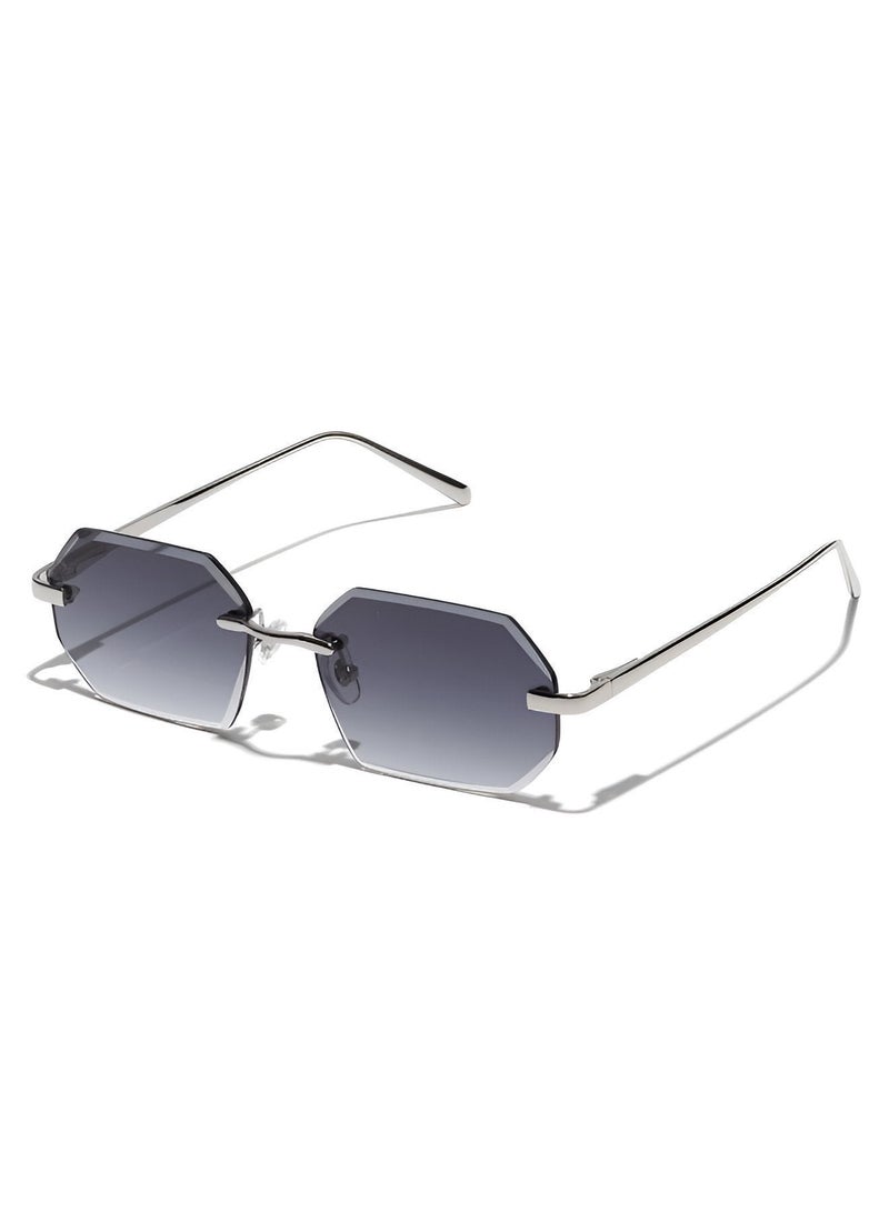 RITY Men & Women Sunglasses with Elegant Metal Frame and Polarized Lenses | Full UV Protection | Luxury Fashion Eyewear for Driving, Travel, Beach & Outdoor Activities | Stylish & Lightweight Design - Image 4