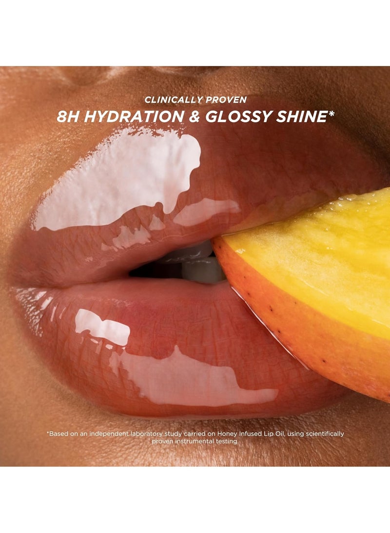 Gisou Honey Infused Lip Oil – Mango Passion Punch 8ml | Hydrating & Nourishing Honey Lip Treatment | High-Shine Non-Sticky Lip Oil for Soft, Smooth & Glossy Lips - Image 4